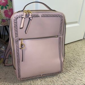 Calpak Kaia Laptop Backpack in Blush